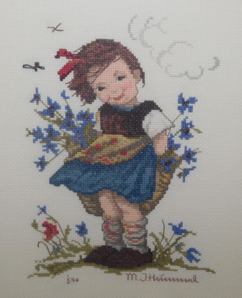 Three Framed Hummel Needleworks - 4