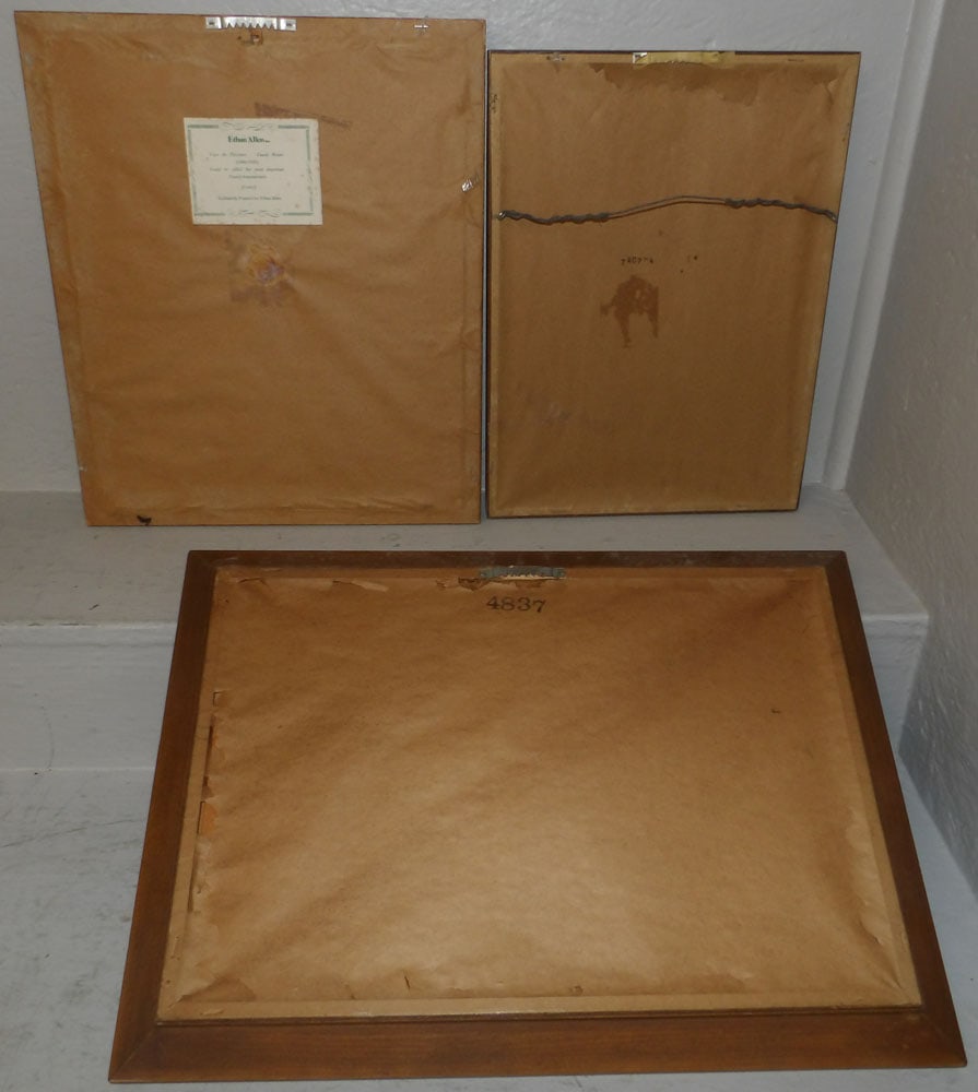 Three Framed Prints - 5