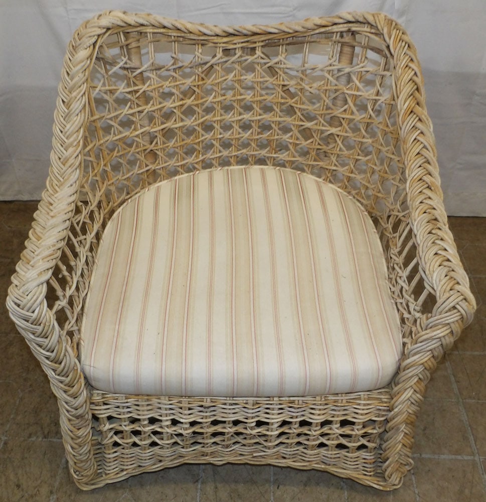 Wicker Arm Chair - 2