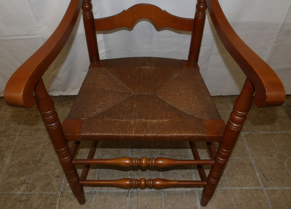 Maple Ladder Back Arm Chair - 3