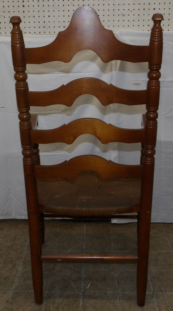 Maple Ladder Back Arm Chair - 6