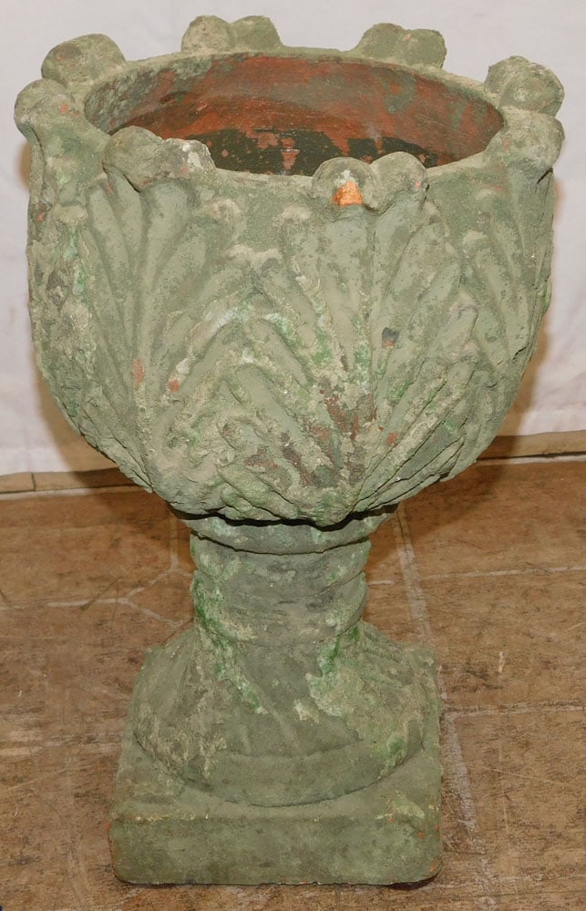 Pottery Urn Planter - 3