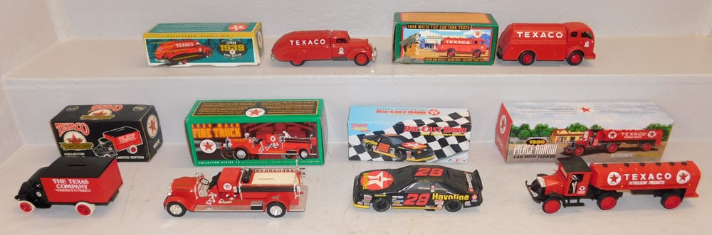 Lot of Texaco Truck & Car Models in Boxes (1 of 4)