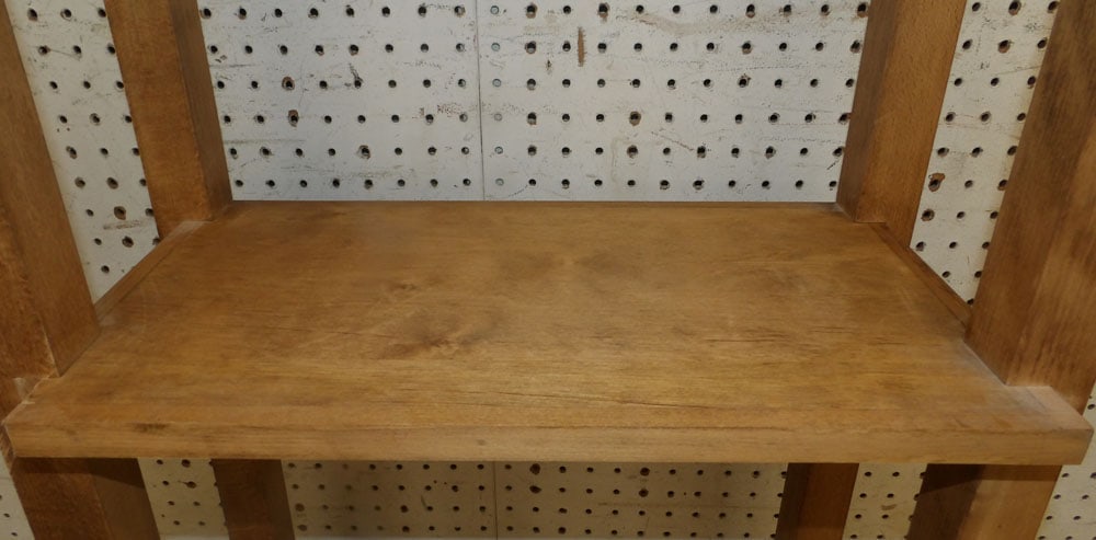 Cherry Open Bookshelf - 5