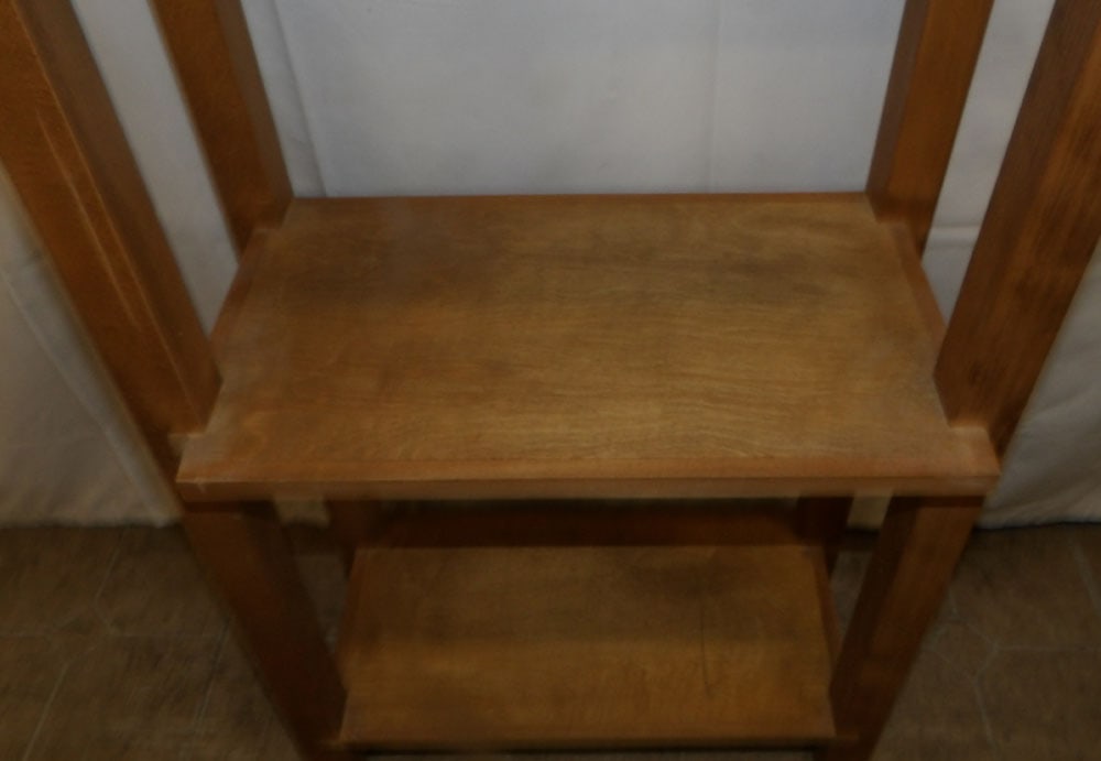 Cherry Open Bookshelf - 8