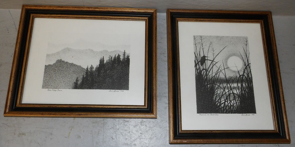 Four Framed Prints - 4