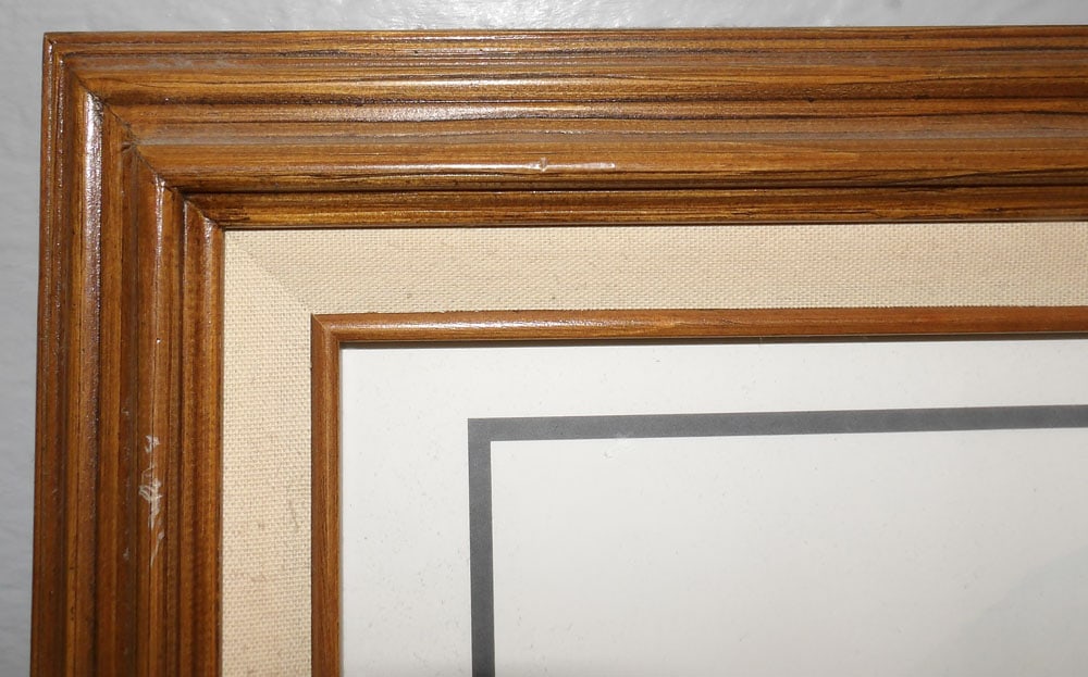Framed Print Pencil Signed - 2