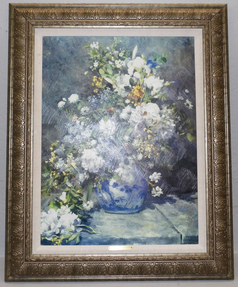 Framed Print: Framed Print . 28 3/4" x 23 1/4" ALL DESCRIPTIONS AND ANY CONDITION STATEMENT GIVEN BY LANGSTON AUCTION GALLERY ARE STRICTLY OPINIONS AND LANGSTON'S SHALL HAVE NO RESPONSIBILITY FOR ERRORS OR
