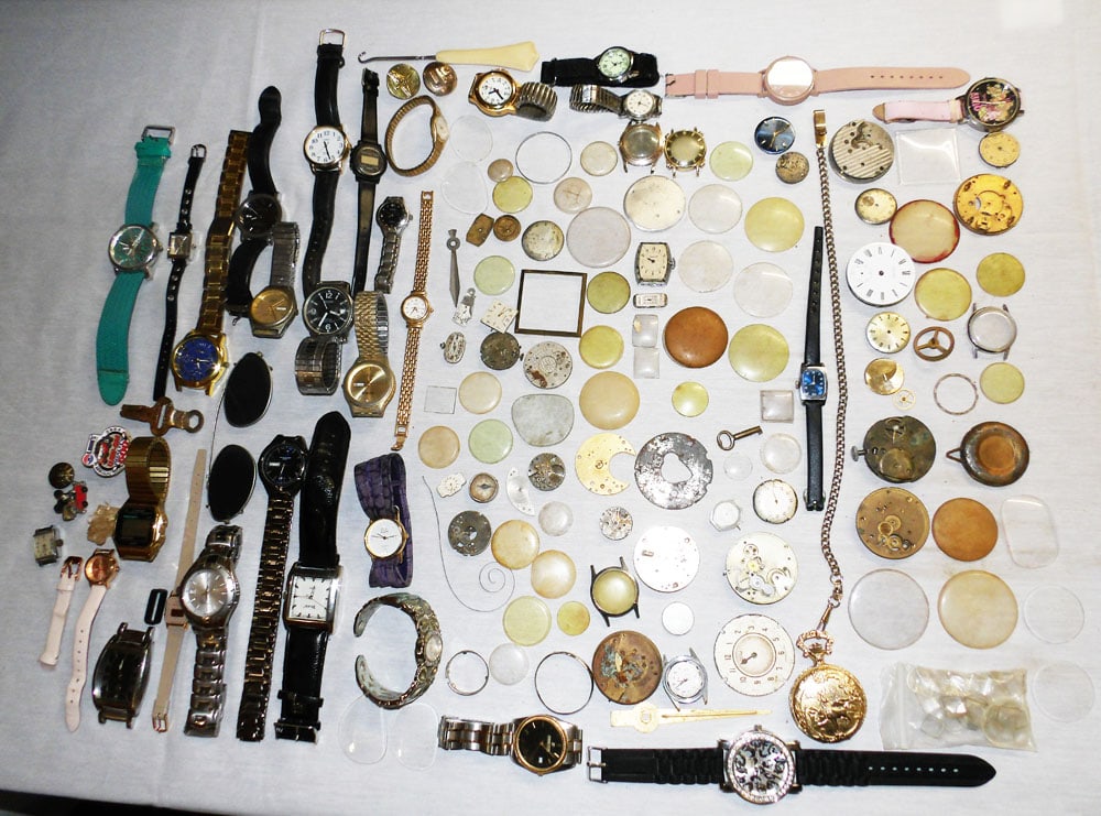 Lot of Wristwatches & Watch Parts (1 of 3)