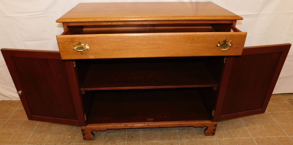 Bench Made Walnut Two Door Server - 2