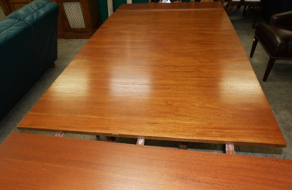 Mahogany Drop Leaf Dining Table - 6