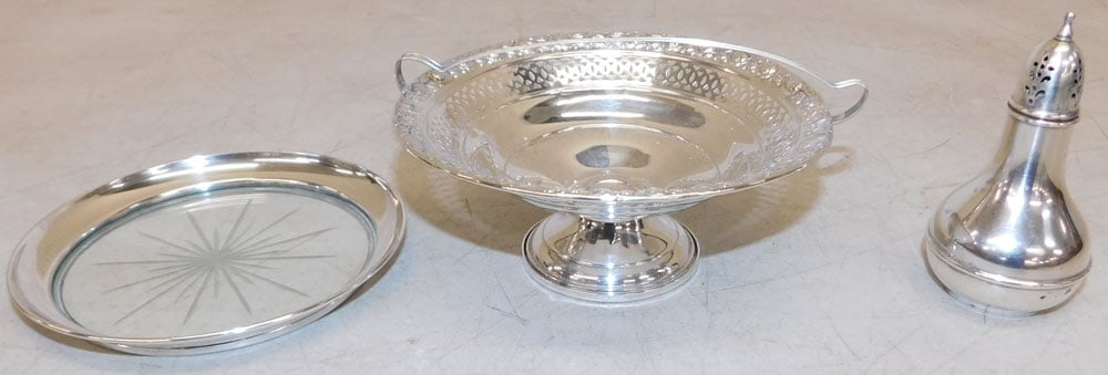 Three Sterling Weighted Items (1 of 8)