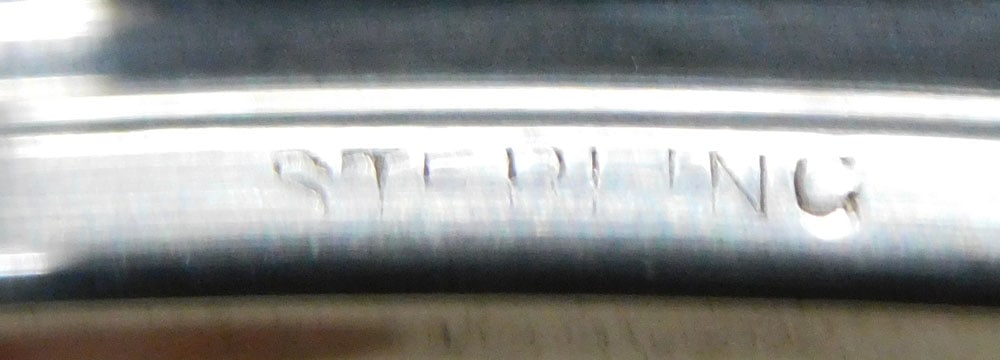 Three Sterling Weighted Items - 8