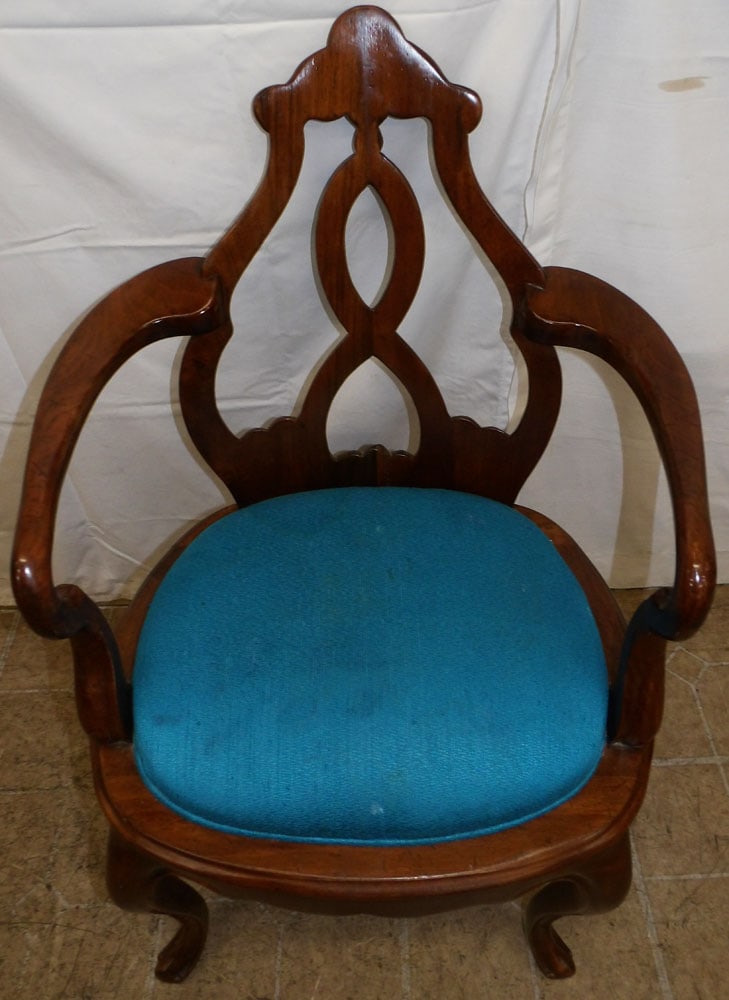 Walnut Arm Chair - 2