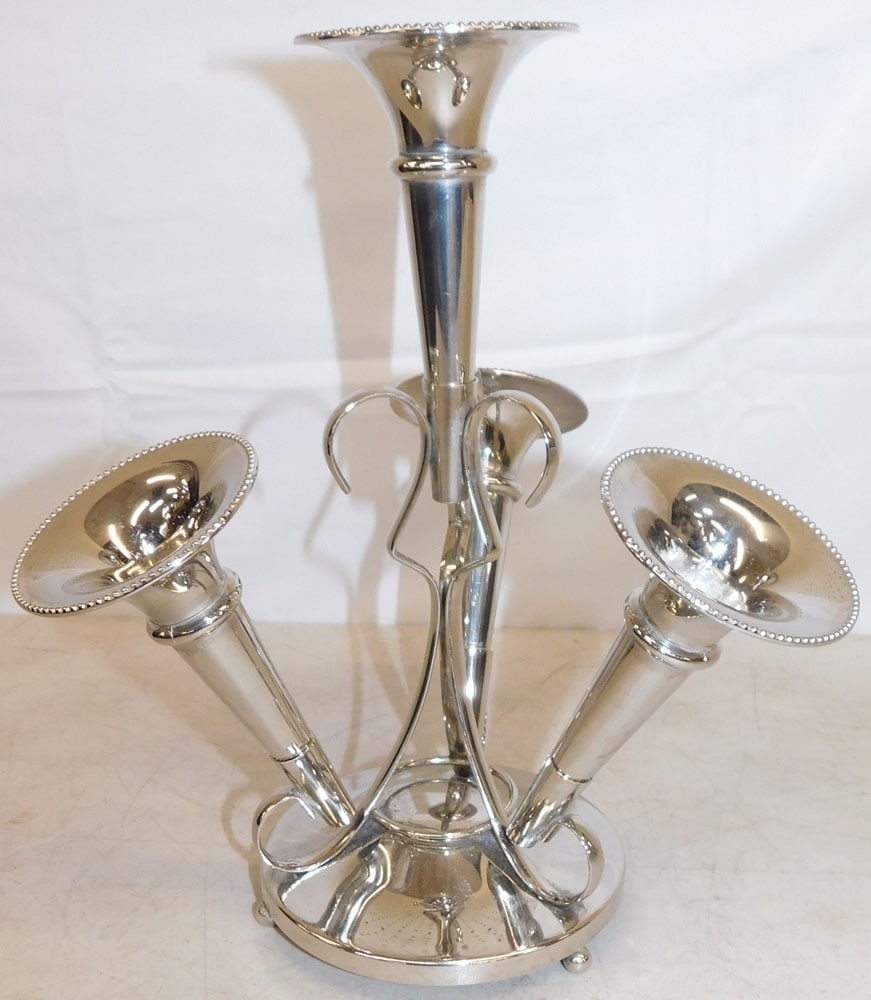 Silverplated Epergne