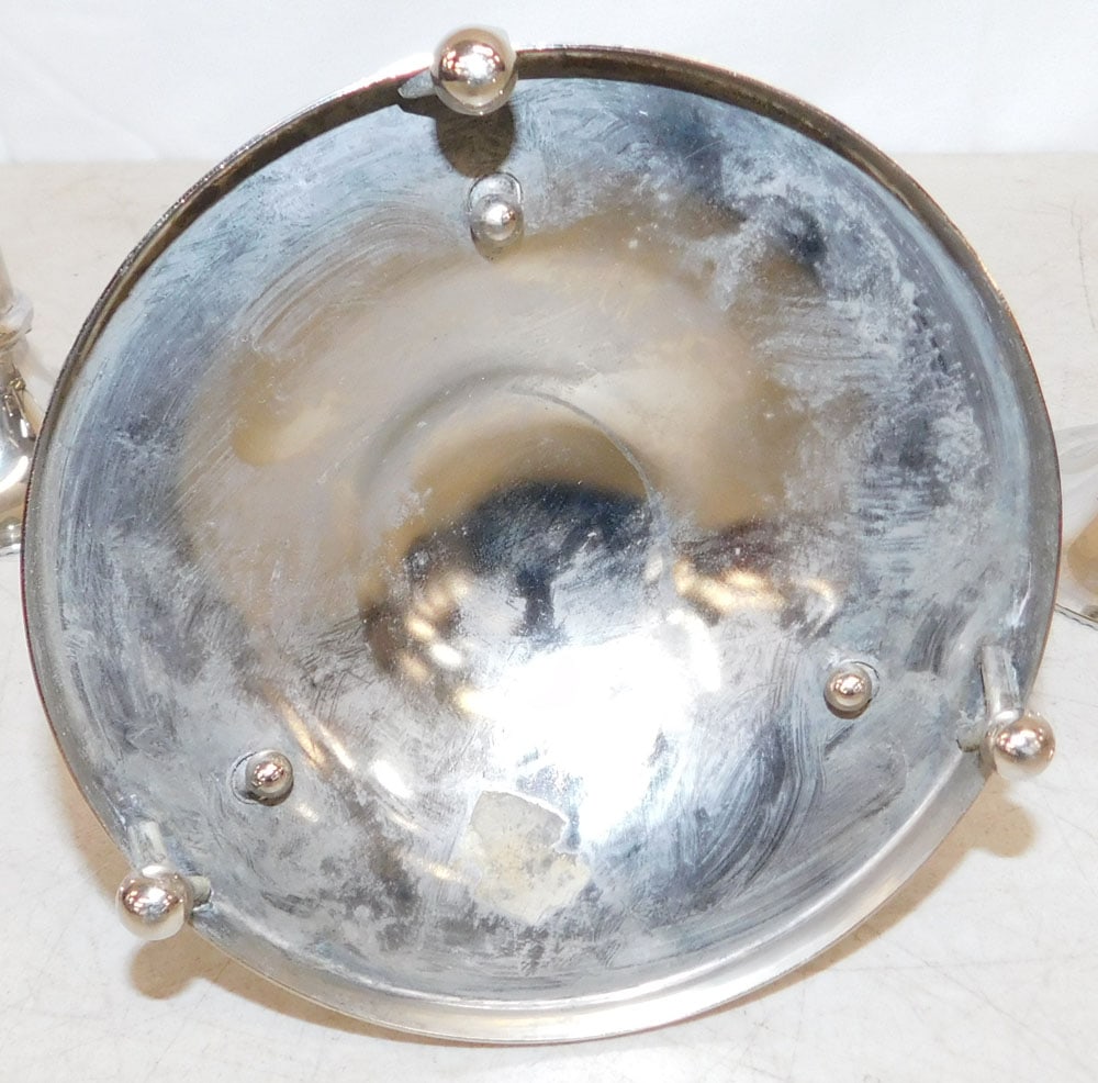 Silverplated Epergne - 3