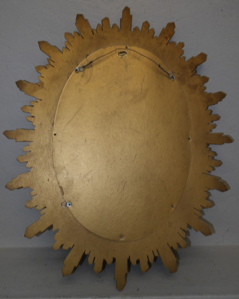 Gilded Frame Mirror by Syroco - 2