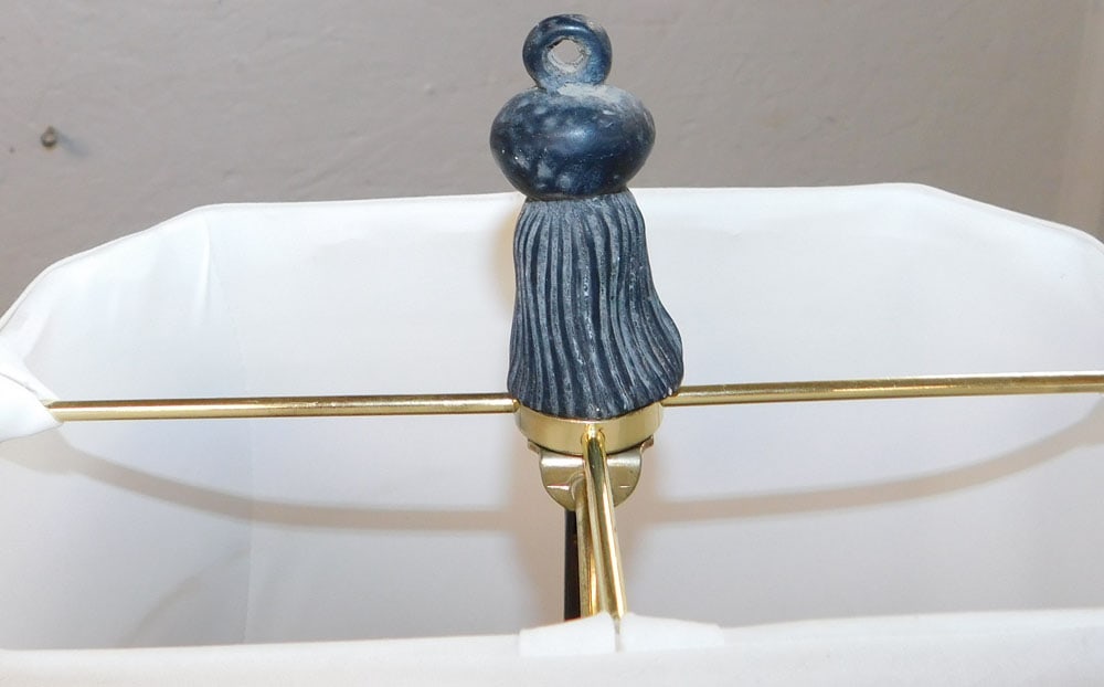 Painted Resin Figural Monkey Lamp - 5
