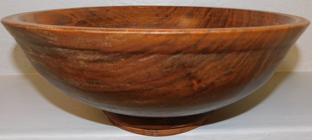 Turned Walnut Bowl (1 of 3)