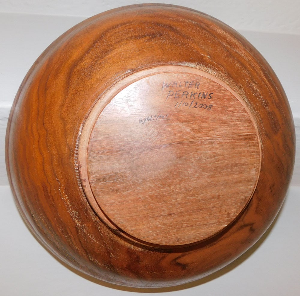 Turned Walnut Bowl - 3