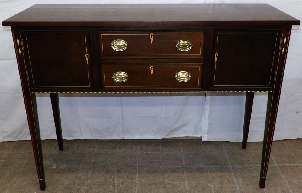 Mahogany Inlaid Huntboard by Howerton's Antiques & Reproductions (1 of 7)