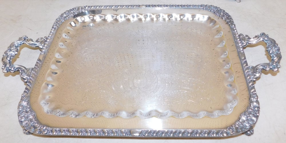Five Piece Silverplated Tea Service - 2