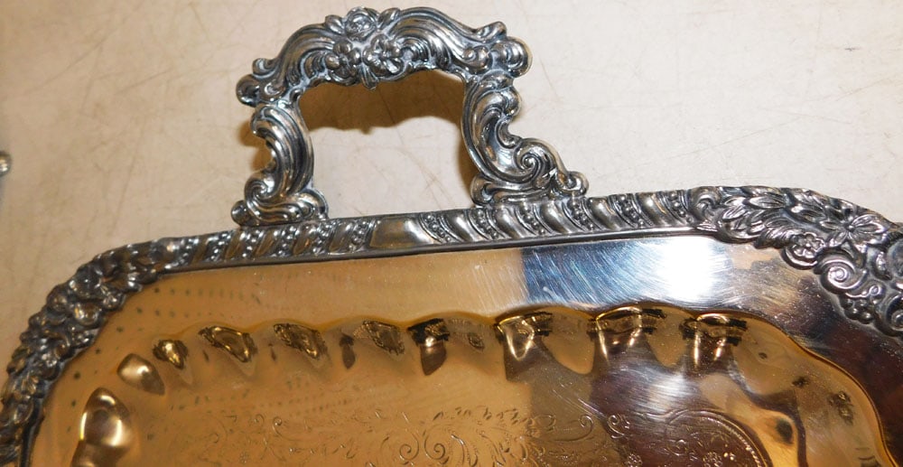 Five Piece Silverplated Tea Service - 3