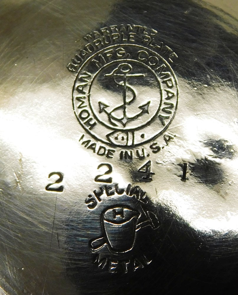 Five Piece Silverplated Tea Service - 8