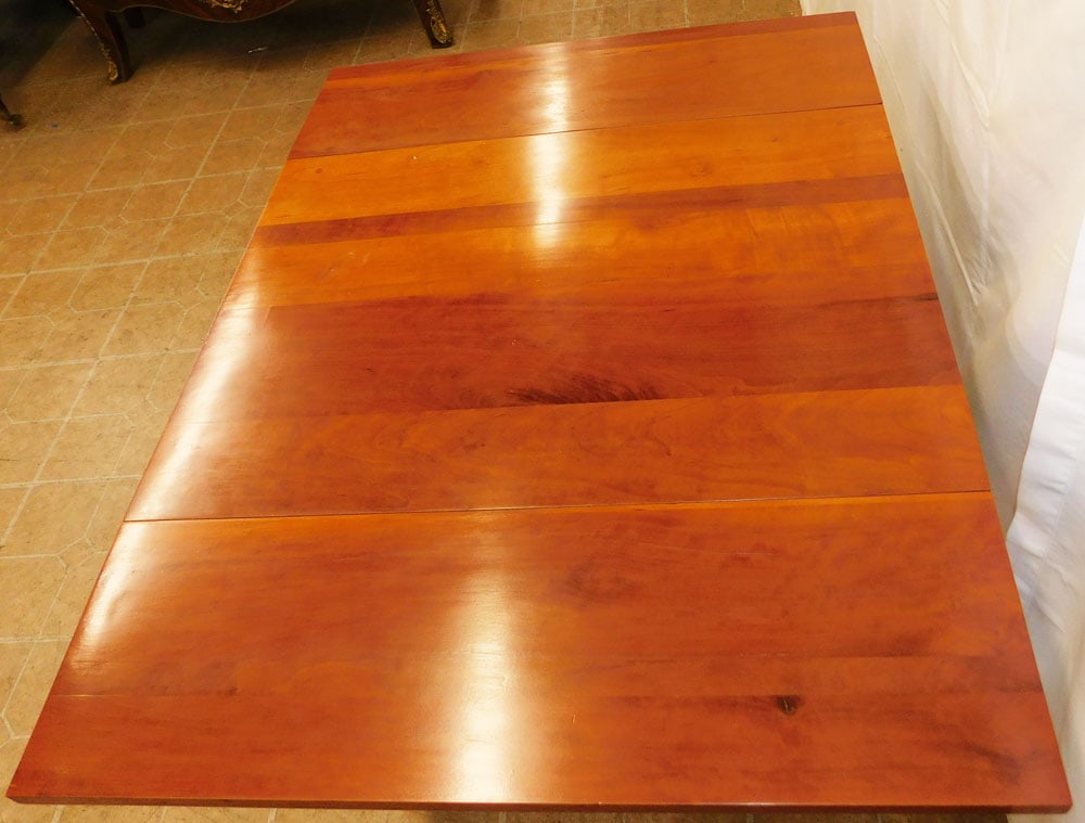 Cherry One Drawer Drop Leaf End Table - 5