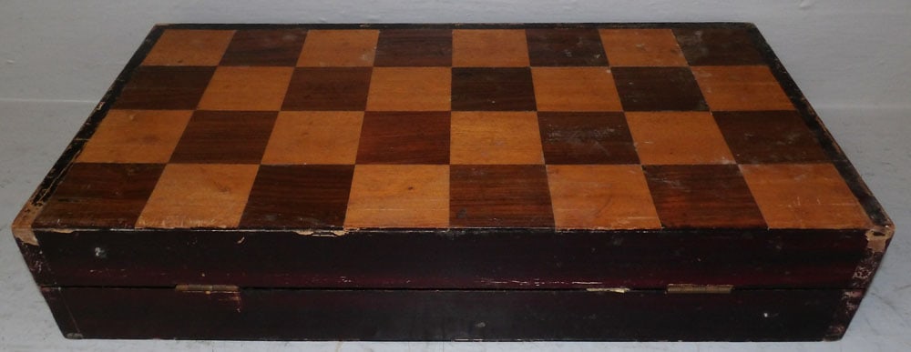 Rosewood & Maple Oriental Chess Set - 3