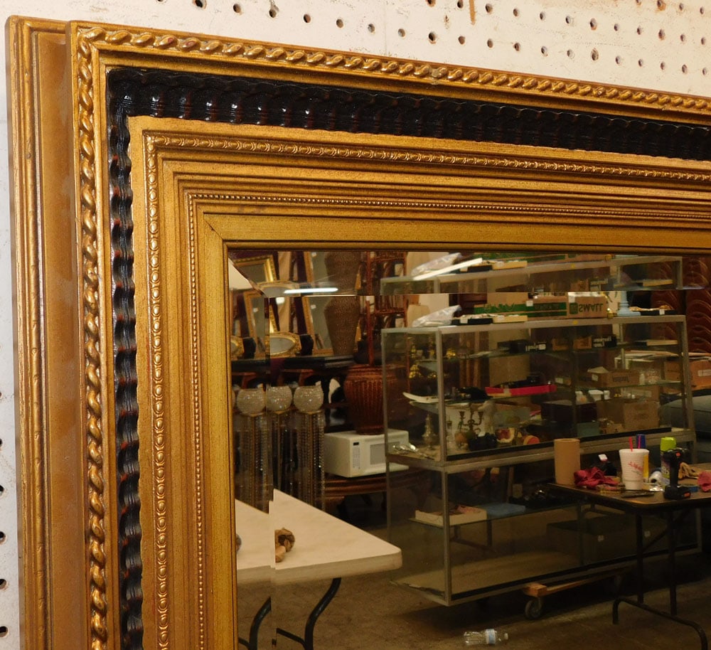 Gilded Frame Bevel Edge Mirror - 2