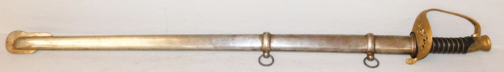 Vintage Sword with Brass Handle (1 of 9)