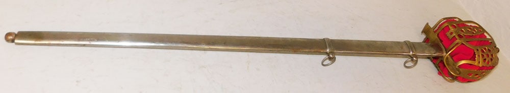 Vintage Sword with Brass Handle (1 of 8)