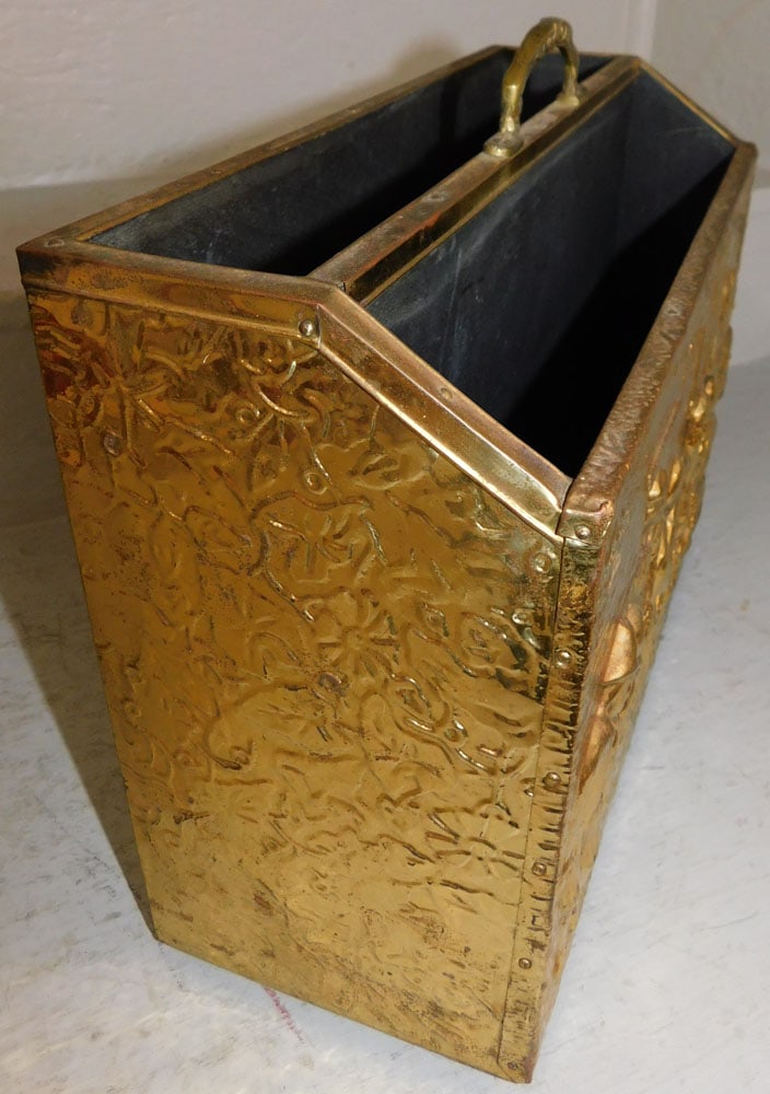 Brass Magazine Stand - 3