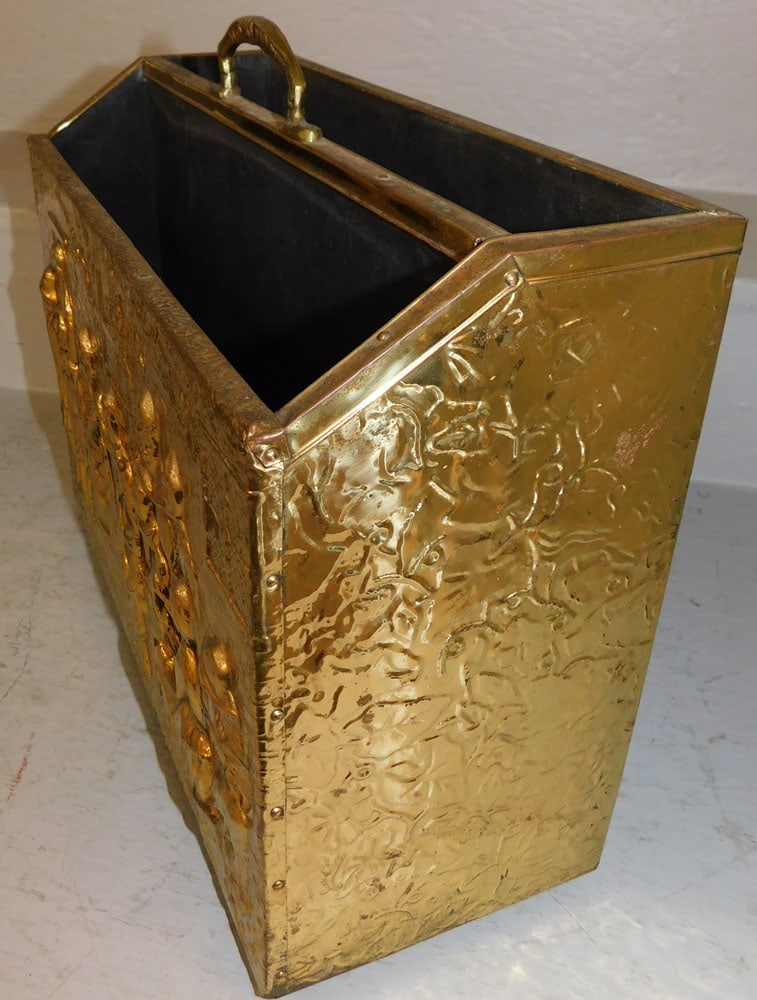 Brass Magazine Stand - 4