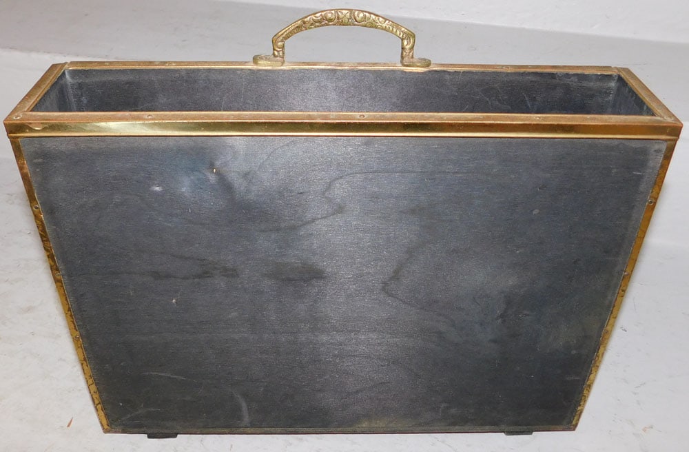 Brass Magazine Stand - 5