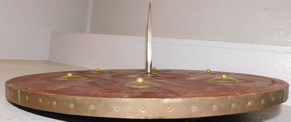 Brass & Leather Shield - 3