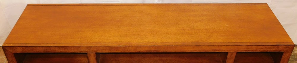 Modern Mahogany Console - 2
