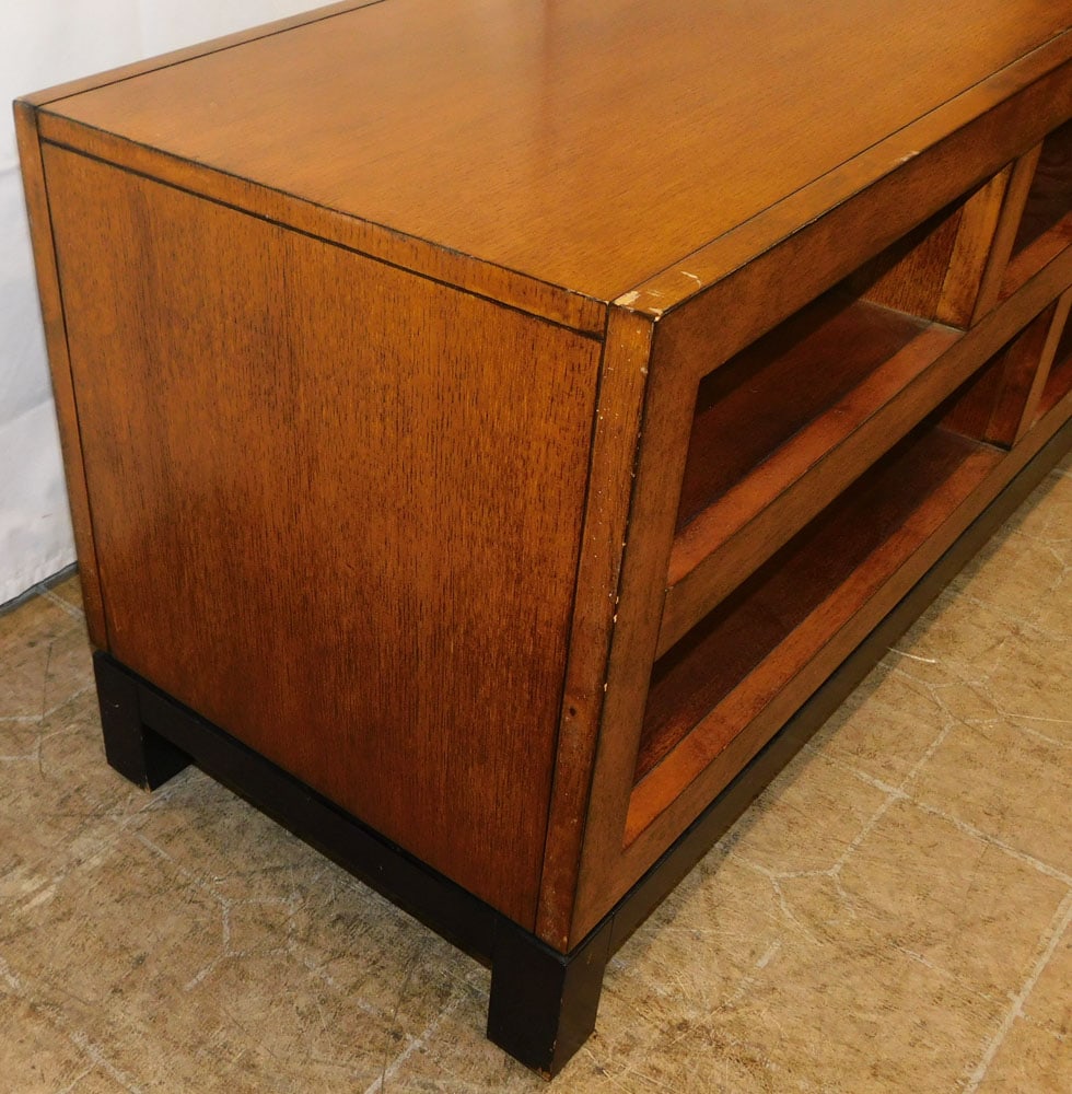 Modern Mahogany Console - 3