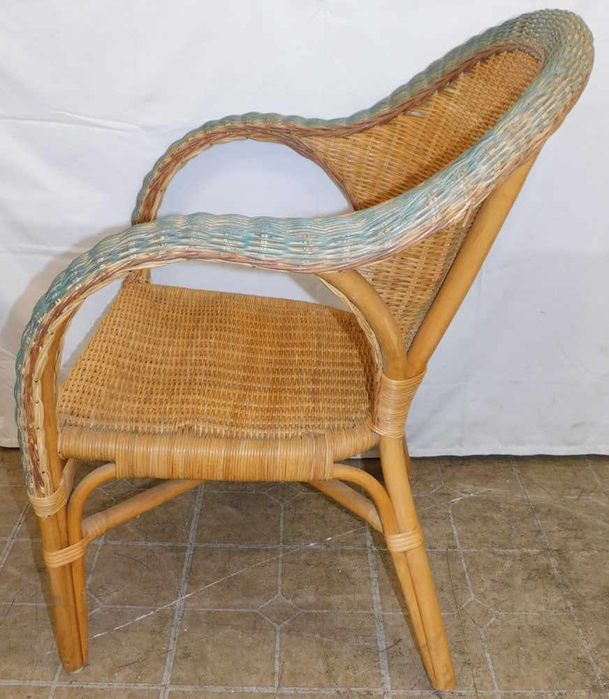 Wicker Arm Chair - 3