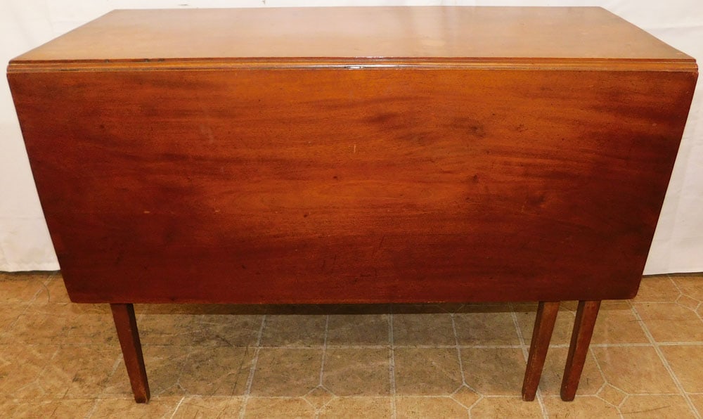19th Century Walnut Drop Leaf Table (1 of 4)