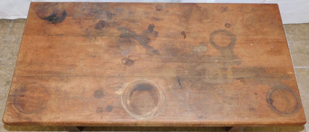 Antique Walnut Tea Table - 2