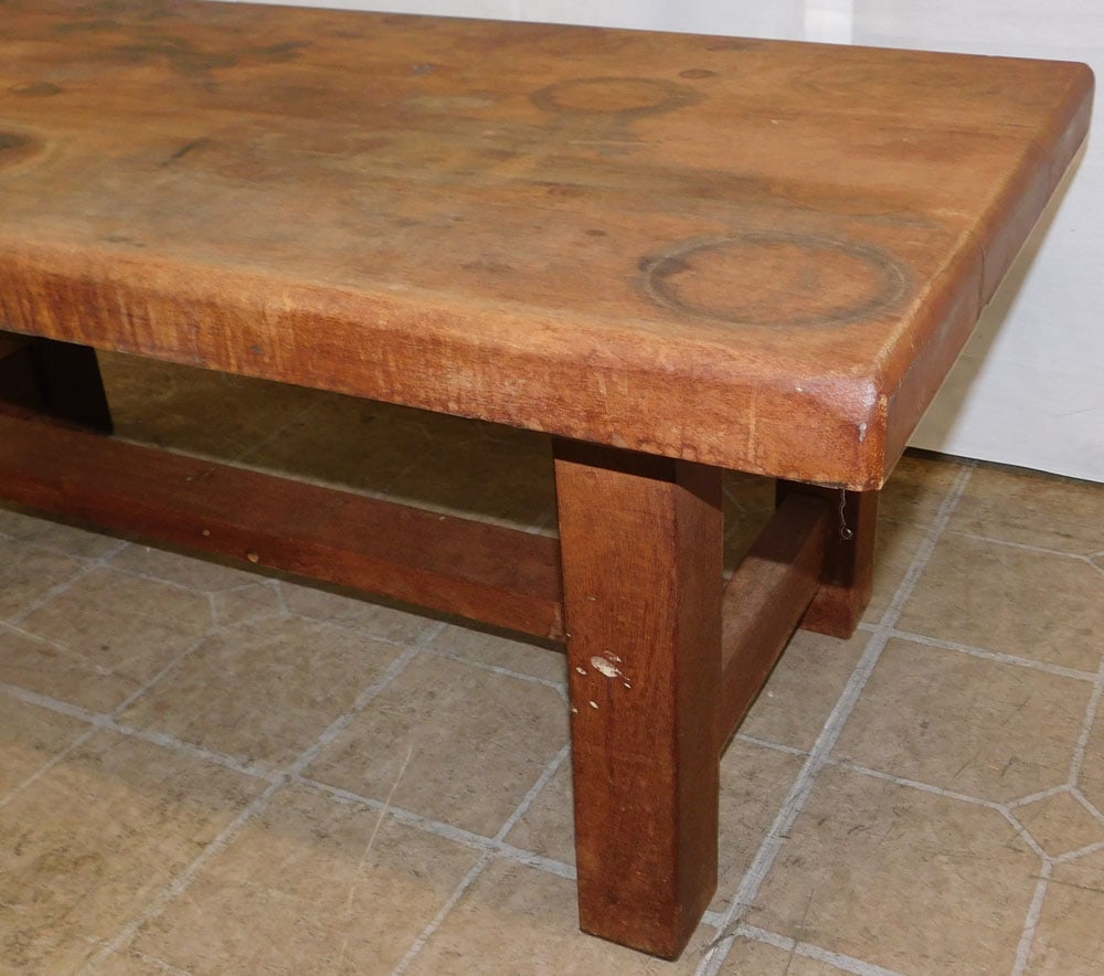 Antique Walnut Tea Table - 4