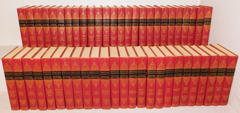 Fifty One Volumes of Harvard Classics (1 of 4)