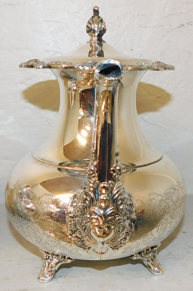 Five Piece Silverplate Tea Service - 3