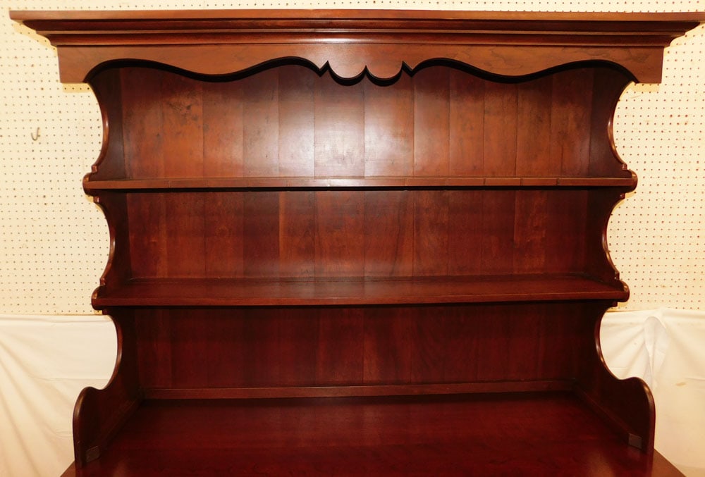 Bench Made Cherry Two Piece Hutch - 5