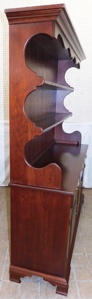 Bench Made Cherry Two Piece Hutch - 7