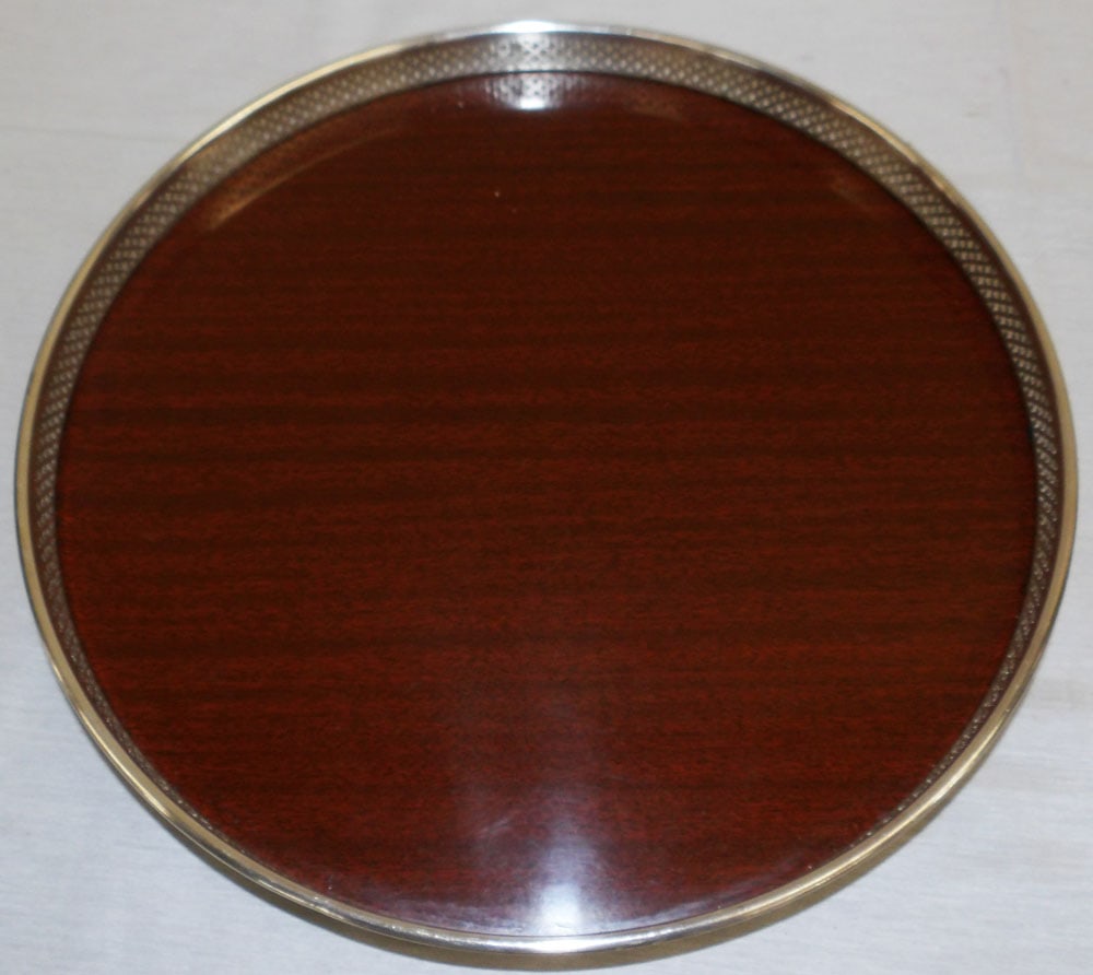 Silverplated Gallery Tray - 2