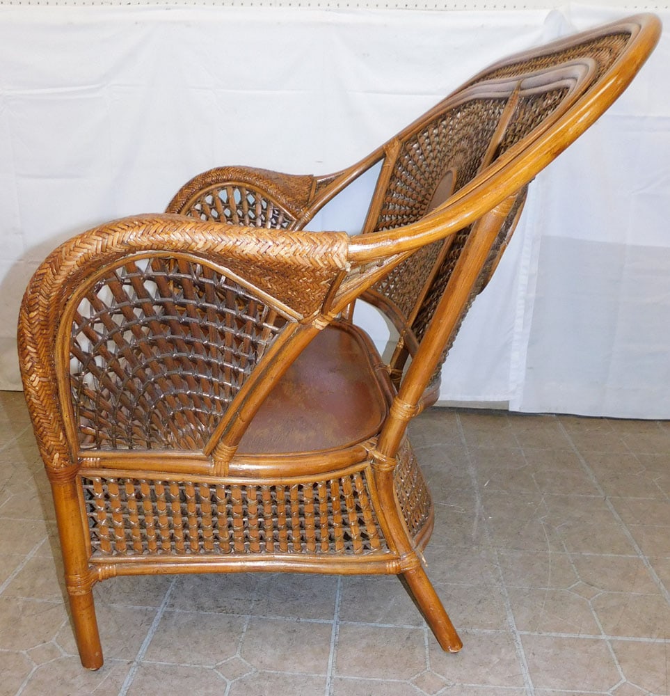 Rattan Loveseat - 7