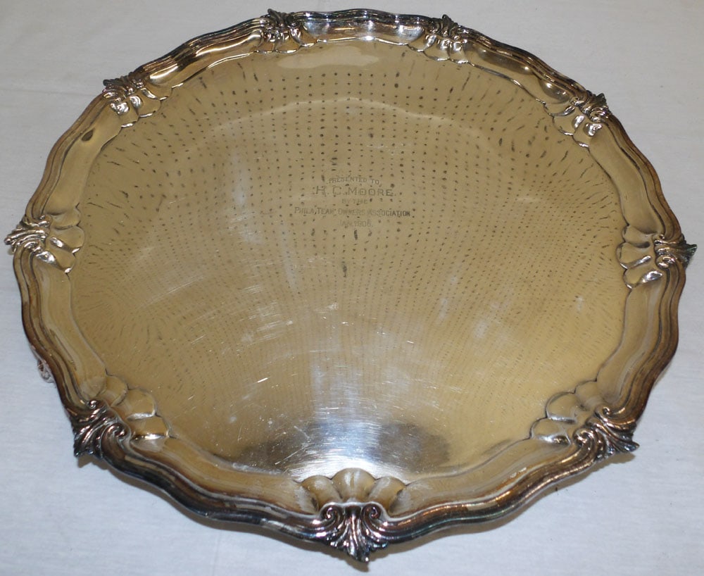 Silverplated Presentation Salver - 2